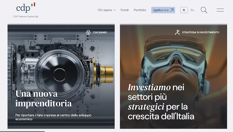 CDP Venture Capital, ora le startup possono proporsi online